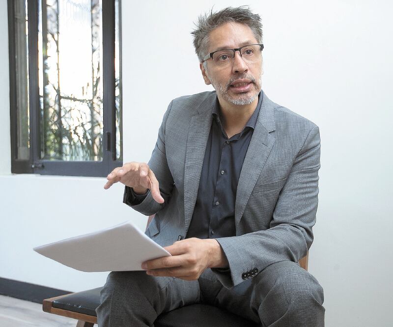 Alejandro Moreno reconoció que Wyndham se debe adaptar al mercado turístico y debe competir contra Airbnb y el resto de cadenas hoteleras. GERMÁN ESPINOSA. EL UNIVERSAL