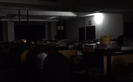 Cortan la “luz” al edificio de la Secretaría de Salud de Tamaulipas