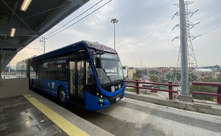 Estación Tulipán del Trolebús Elevado de Iztapalapa estará funcionando en un mes, autoridades 