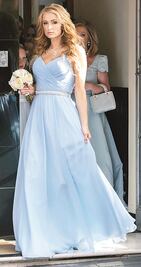 Y... ¿qué se puso la famosa para la boda?