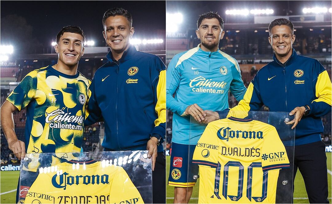FOTO: Diego Valdés y Alejandro Zendejas cumplen 100 partidos con el América - @ClubAmerica