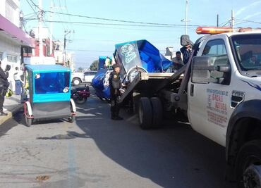Van contra mototaxis también en Edomex