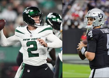 NFL: Las Vegas Raiders sufren pero vencen a los Jets en el Sunday Night Football