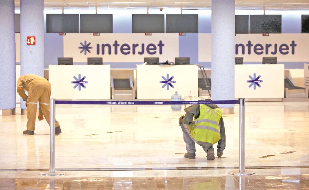 La deuda de Interjet asciende a mil 250 mdd, de los cuales 250 millones corresponden al fisco. Foto: ARCHIVO EL UNIVERSAL