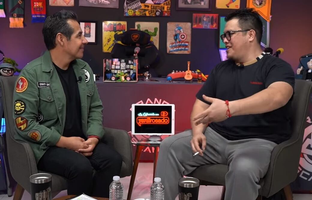 Franco Escamilla fue entrevistado por Yordi Rosado.
Foto: YouTube