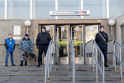 Registran casa del presunto agresor de San Petersburgo; detienen a 6