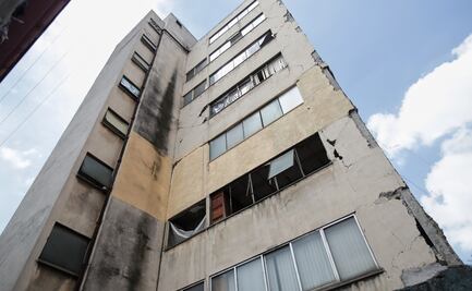 Tras sismo, reportan 97 inmuebles con daños en la Ciudad de México