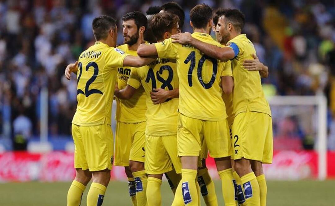 Villarreal salió avante de su visita en Málaga. EFE