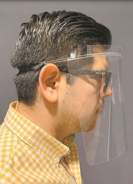 COVID-19: Mexican creates masks to protect healthcare workers