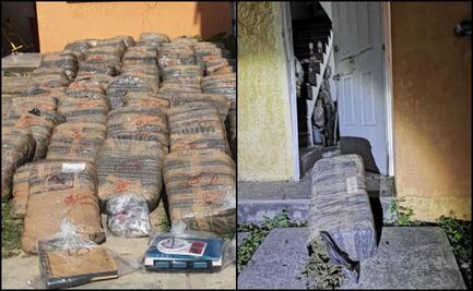 Aseguran media tonelada de marihuana en el puerto de Tuxpan, Veracruz