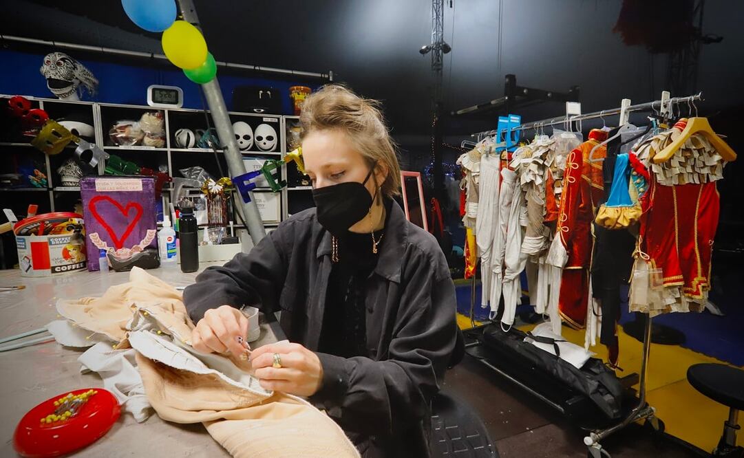 Ensayo del espectáculo de Cirque du Soleil “Kooza” y acceso al backstage. Fotos: Berenice Fregoso / EL UNIVERSAL