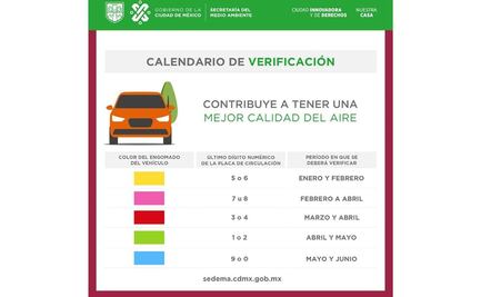 Por coronavirus, CDMX ampliará periodo de verificación vehicular