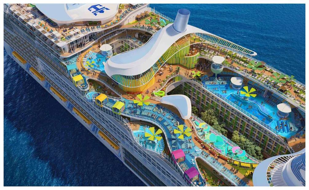 El crucero más grande del mundo llega a México. Te decimos cuánto cuesta el boleto. Imagen: Royal Caribbean International.