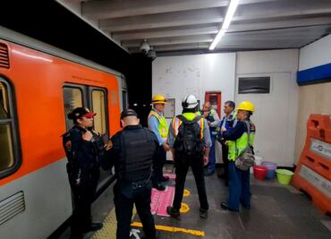 Captan convoy de Línea 2 del Metro circulando con puertas abiertas; STC asegura que fue retirado para revisión