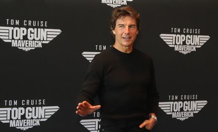 Tom Cruise trae su "Top Gun Maverick" a México