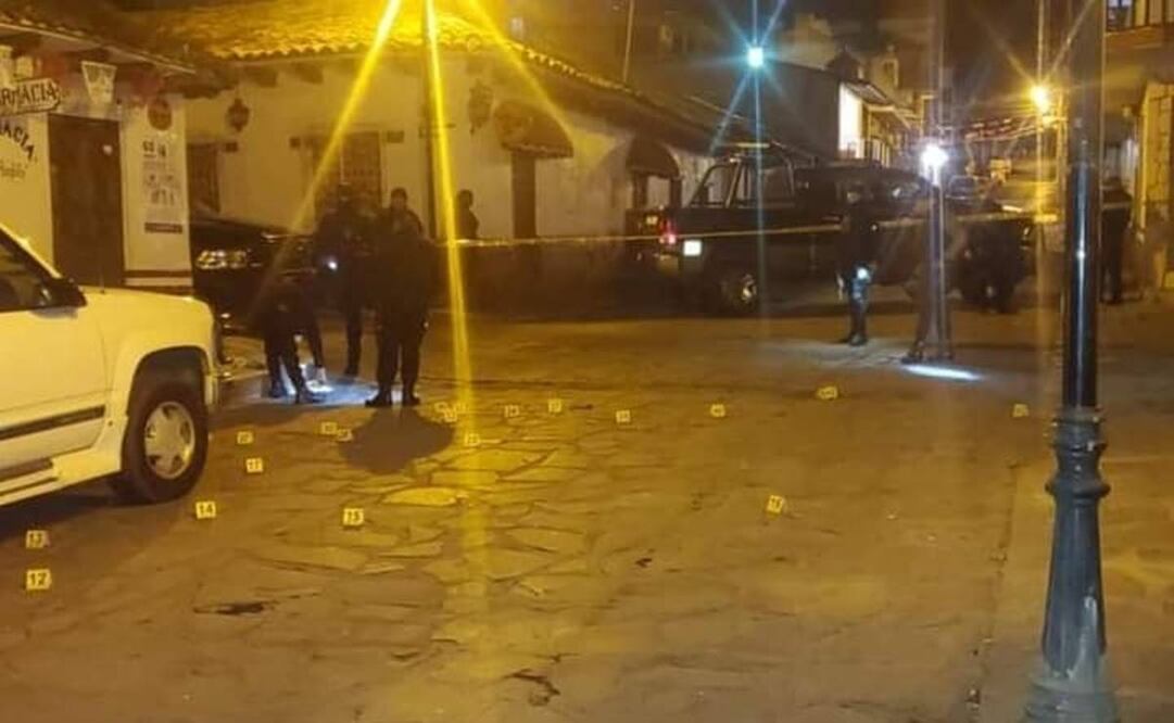 Enfrentamiento en Mazamitla. Foto: Vía redes sociales