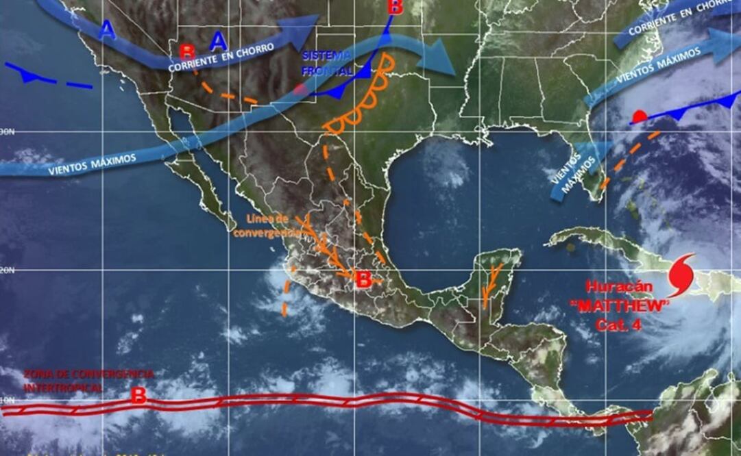 Imagen tomada de @conagua_clima