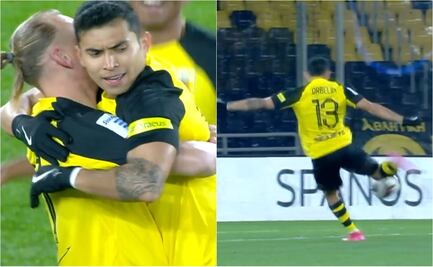 Orbelín Pineda anota golazo en Grecia; el mexicano brilló con el AEK de Atenas