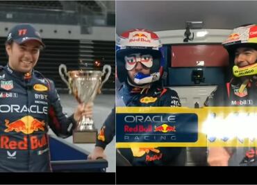 VIDEO: Checo Pérez y Max Verstappen son los protagonistas de divertidos retos previo al GP de Japón