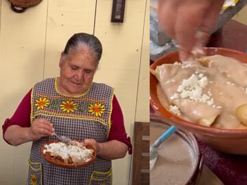 El almuerzo que Doña Ángela de “De Mi Rancho a Tu Cocina” le prepara a su esposo