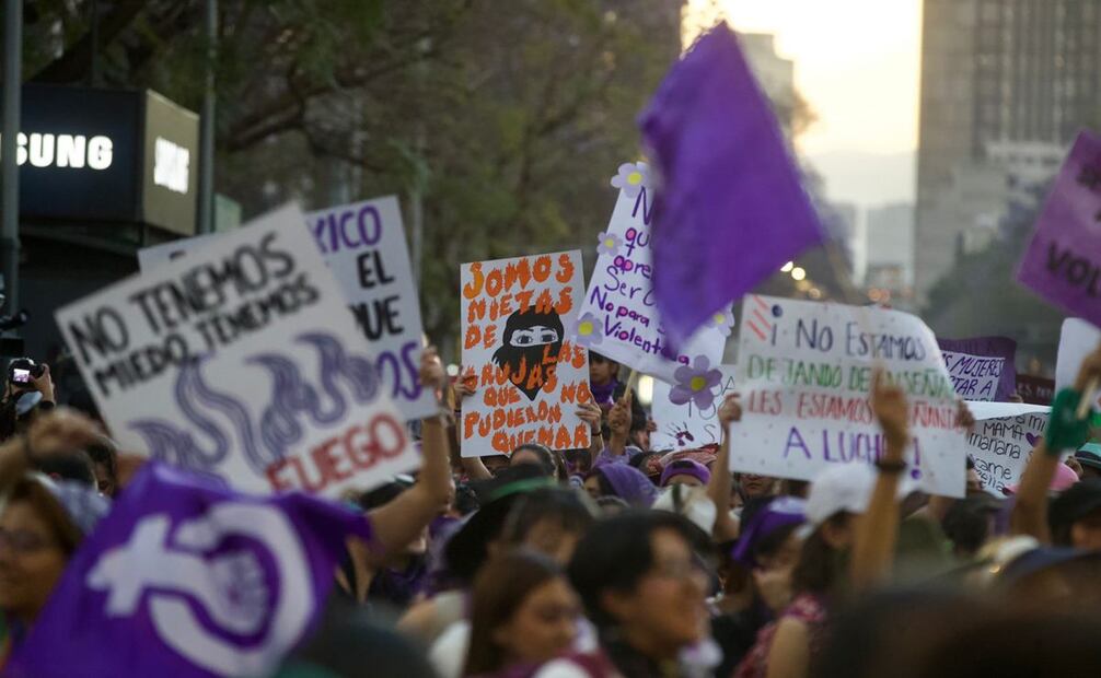 Marcha por el Día Internacional de la Mujer / Foto: Germán Espinosa El Universal
