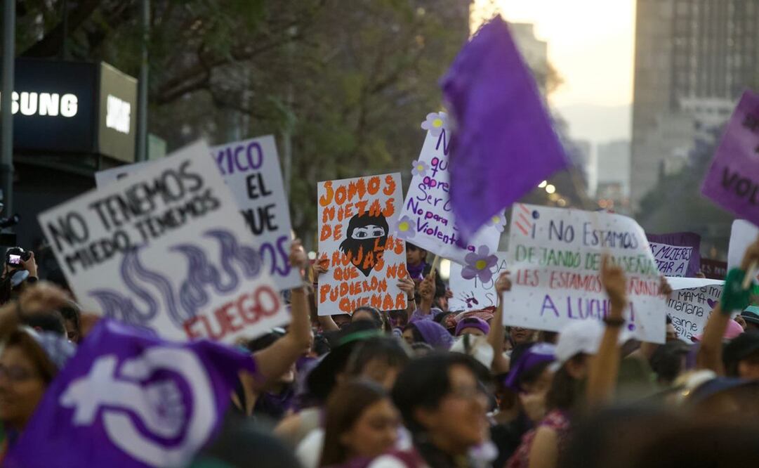Marcha por el Día Internacional de la Mujer / Foto: Germán Espinosa El Universal
