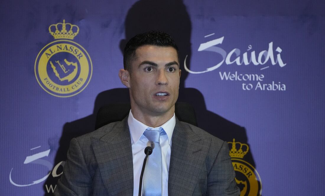 CR7 en su nuevo equipo / FOTO: AP
