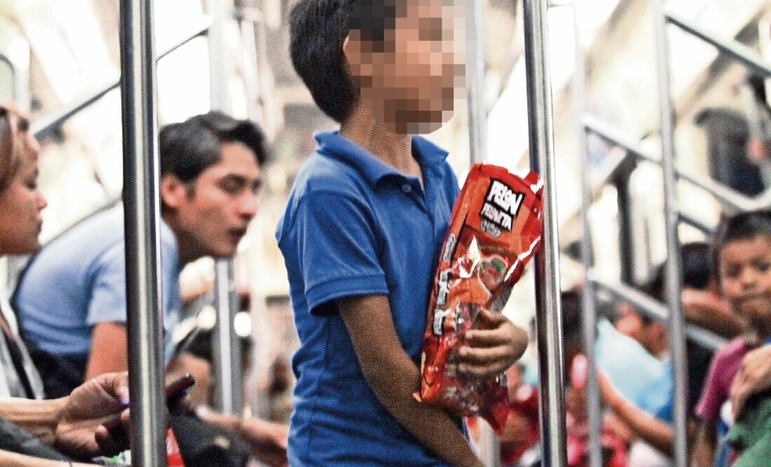 A partir de operativos contra vagoneros se usa a menores de edad porque no pueden ser remitidos (ARCHIVO EL UNIVERSAL)