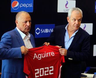 Javier Aguirre es presentado como técnico de Egipto