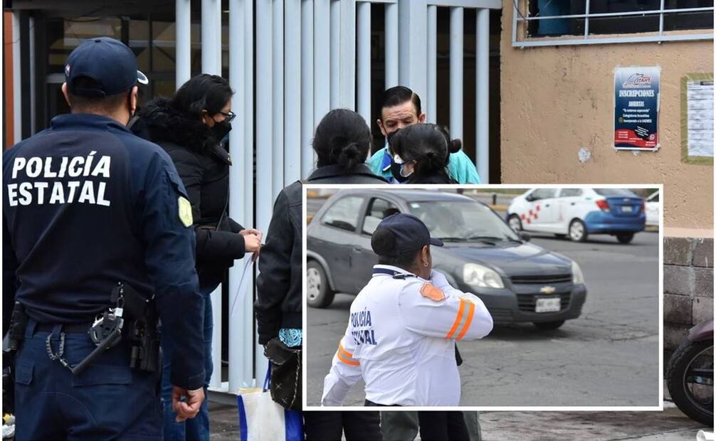 Seguridad en el Edomex por regreso a clases. Foto: Especial