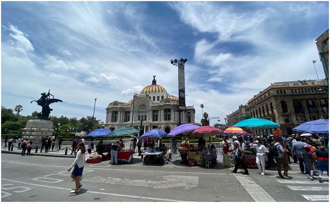 Cercan Palacio de Bellas Artes. Foto: Alberto Acosta