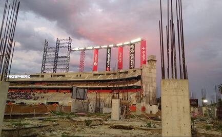 El estadio Caliente continúa en obra negra