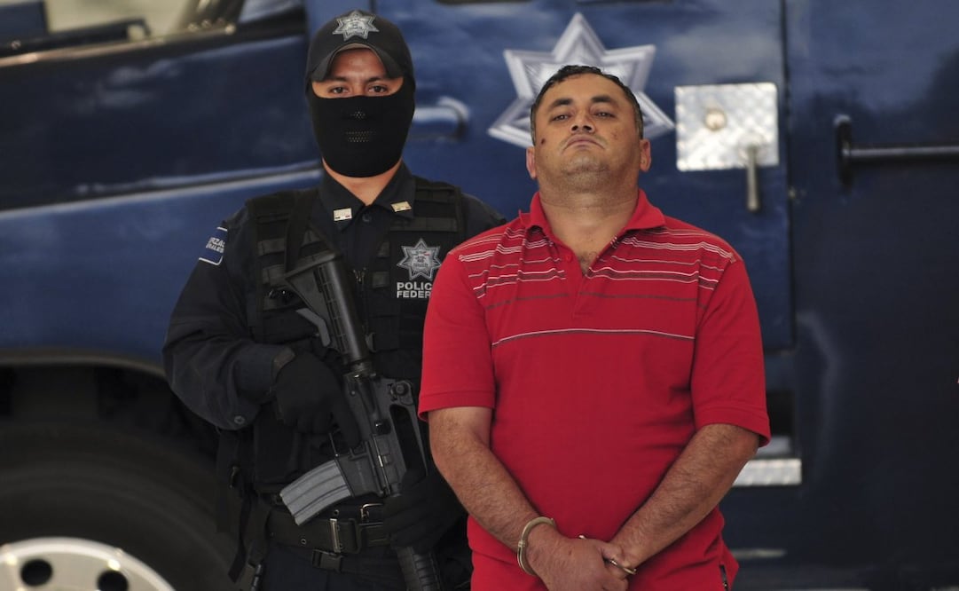 Miguel Ángel Beraza Villa alias la "Troca", principal distribuidor de drogas sintéticas del cartel de La Familia (03/08/09). Foto: EFE