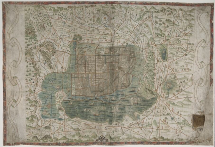 Las huertas carmelitas que había en San Ángel