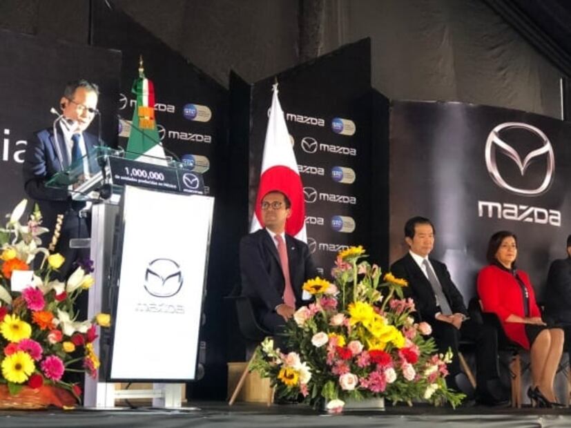 Mazda fabrica un millón de autos en México 