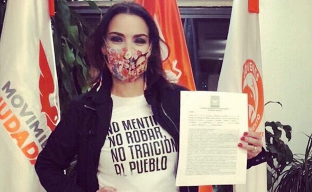 Jorgina Gaxiola, precandidata a la alcaldía de Álvaro Obregón / Tomada de Twitter @Jorgina_Gaxiola