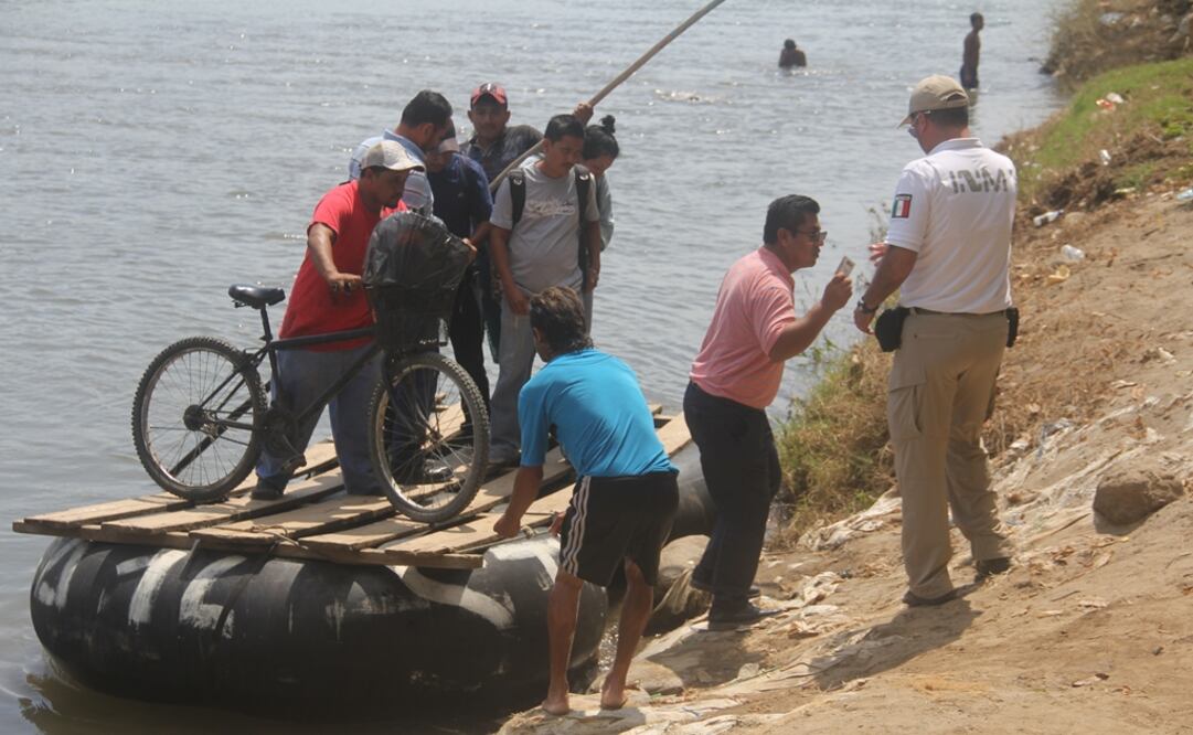 Paso de migrantes (Foto: María de Jesús Peters)