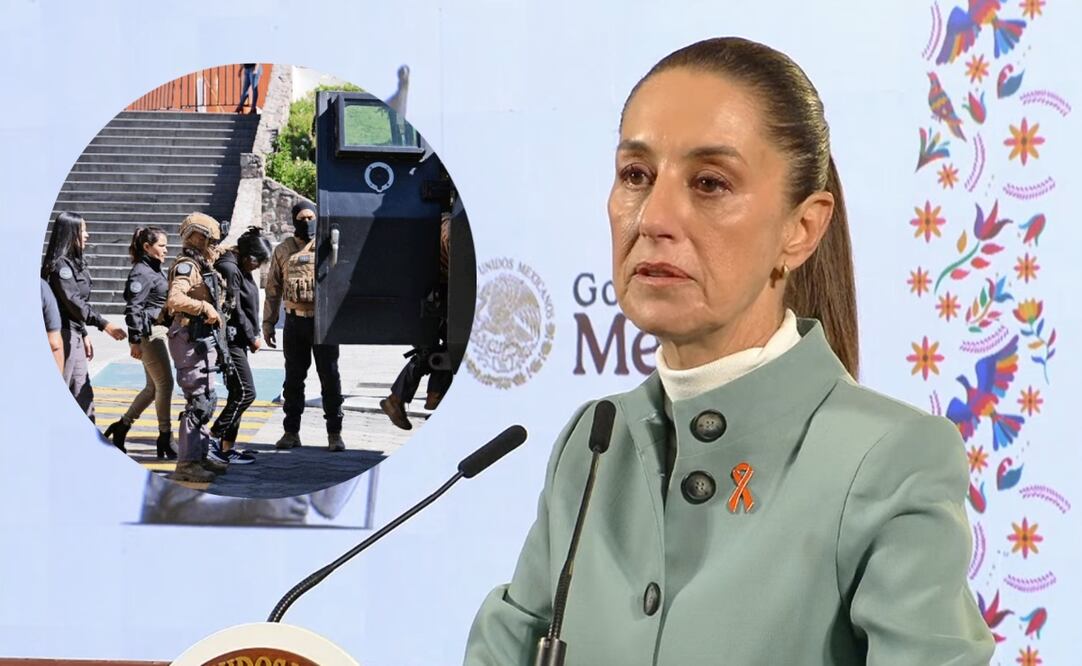 Claudia Sheinbaum emitió su opinión sobre el "Operativo Enjambre" llevado a cabo en el Estado de México. Foto: Especial