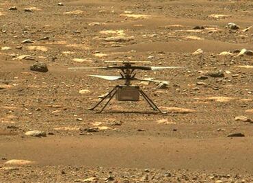 Helicóptero de la NASA logra histórico primer vuelo en Marte