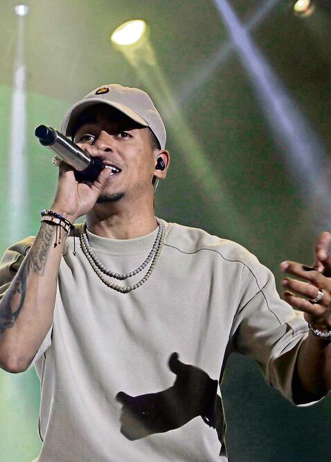 El reggaetonero se presentó en el Tecate Arcadia (CORTESÍA)