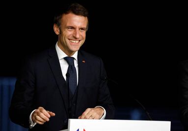 "¿Nos vas a desear buena suerte?". Macron y Sunak bromean antes del Francia vs Inglaterra de Qatar 2022