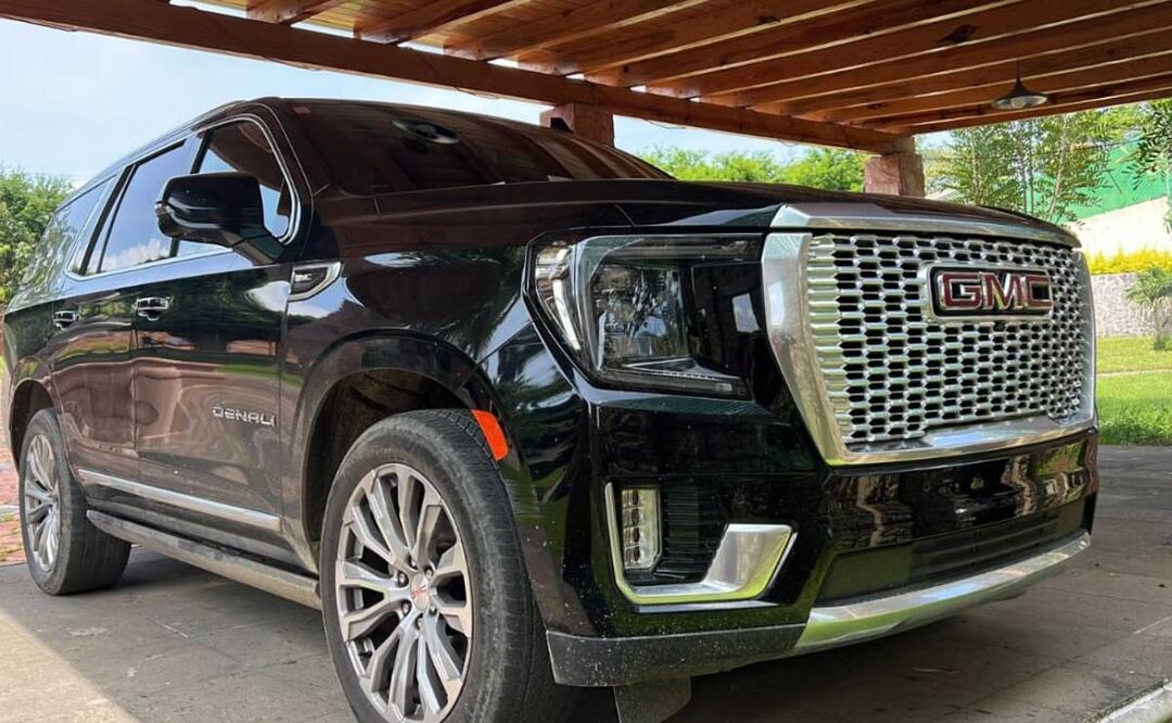 Foto: Especial/El Universal/ Camioneta de lujo incautada a un grupo criminal en el Edomex