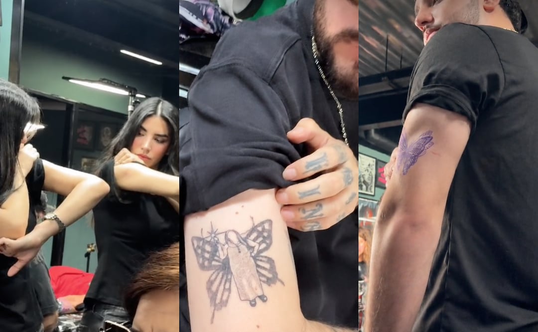 Familia de Kimberly Loaiza se tatúa en honor a Mary Martínez. Foto: Captura de video