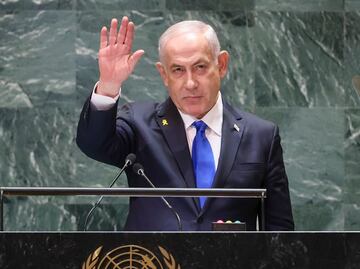 Un Estado palestino sería un "suicidio nacional" para Israel, dice Netanyahu mientras delegados abandonan la Asamblea General de ONU