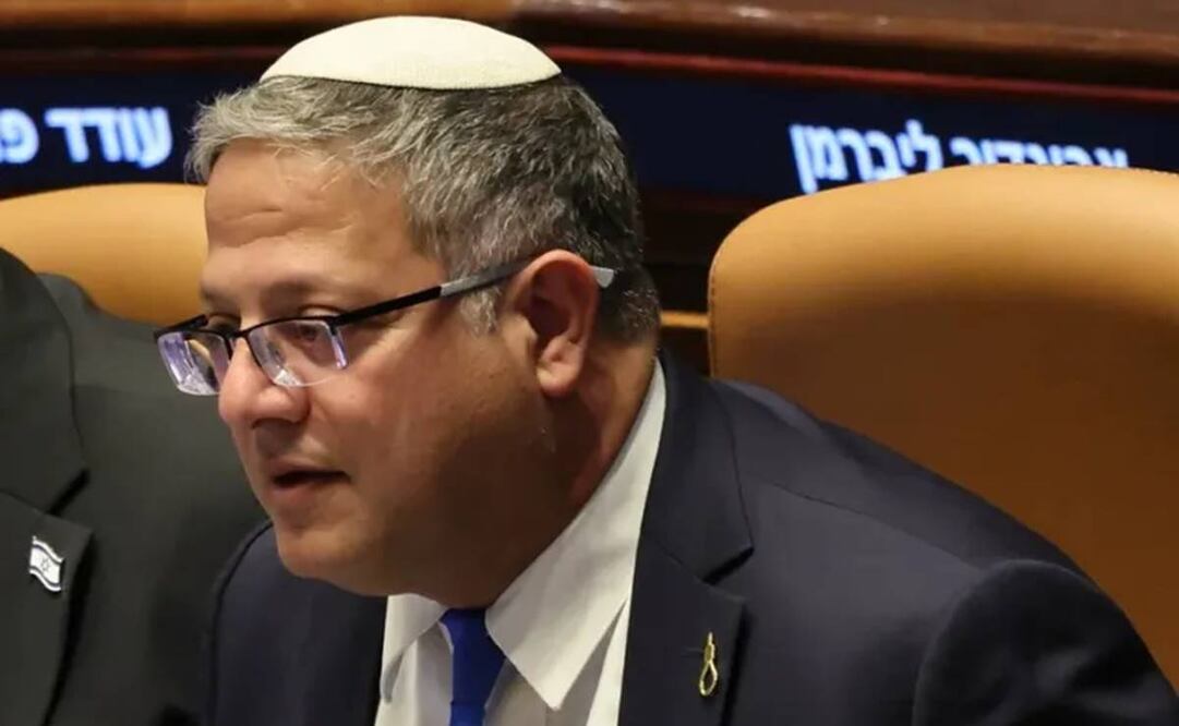 El ministro de Seguridad Nacional israelí, el ultraderechista y exconvicto Itamar Ben Gvir. Foto: EFE