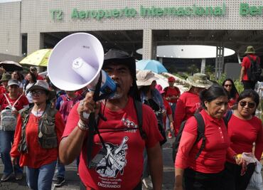 AICM reanuda actividades tras bloqueo de la CNTE; reabren circulación de vialidades cercanas, así fue el minuto a minuto