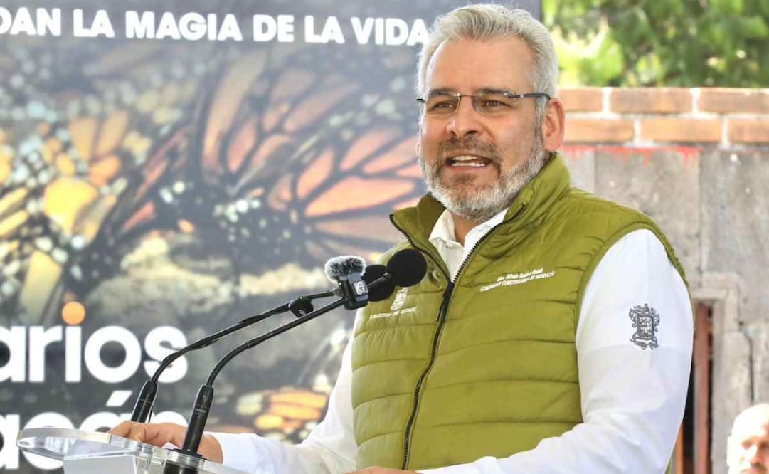 Alfredo Ramírez Bedolla, gobernador de Michoacán, destaca acciones ambientales / Foto: Especial