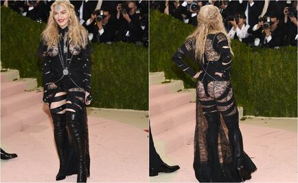 Madonna sorprende en la gala del Met