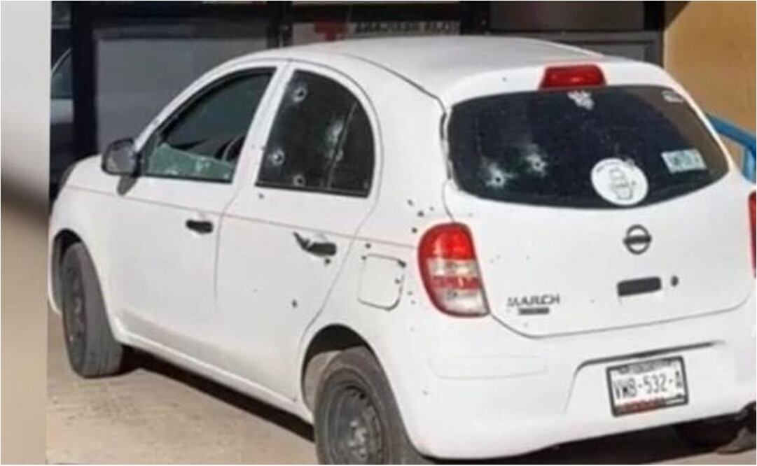 Balean al reportero  “wero” Hans, del medio “El Observador” de Caborca. Foto: Especial