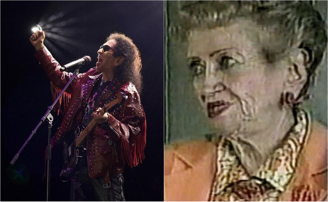 Alex Lora y su mamá , doña Eloísa Serna.
Fotos: Yaretzy M. Osnaya / EL UNIVERSAL